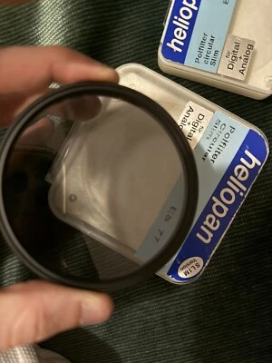 Heliopan Polfilter Circular ES 77mm 2.5x Digital & Analog Rotating Lens Filter - Image 1 of 3