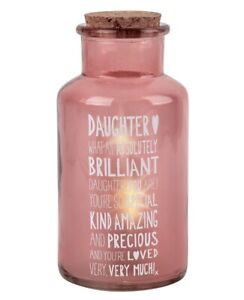 Messages Of Love Light Up Daughter Gift  Jar -  Daughter Birthday Gift Idea
