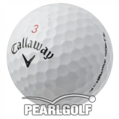 36 CALLAWAY CHROME SOFT GOLF BALLS - AAA - LAKEBALLS TOP QUALITY - Image 1 of 2
