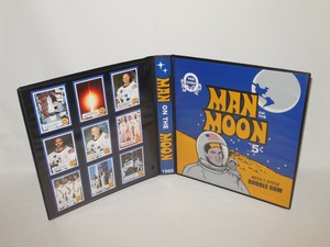 Custom Made 1969 Man on the Moon Trading Card Binder Graphic Inserts