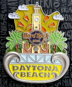 DAYTONA BEACH HOTEL ICON CITY SERIES 2018 COQUINA CLOCK TOWER Hard Rock Cafe PIN - Picture 1 of 1