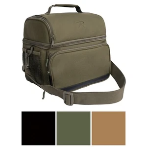Insulated Lunch Cooler Waterproof Dual Compartment Reusable Everyday Lunch Box - Picture 1 of 16