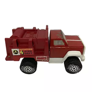 Vintage Tonka Watertown Fire Dept Pumper Unit 4 Fire Truck Toy Red Metal - Picture 1 of 5