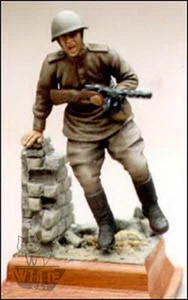 Hornet & Wolf 1/35 Soviet Infantry Tankrider Leaping WW2 RH13* - Picture 1 of 1