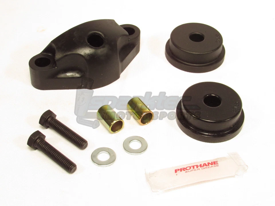 Kit de buje estabilizador de palanca de cambios trasera Prothane negro para Impreza WRX Legacy Forester Foto 1 de 4