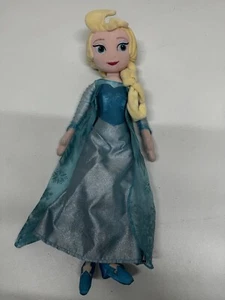 Disney Frozen Elsa Plush Soft Toy Disney Store Authentic 18” Excellent Condition - Picture 1 of 13