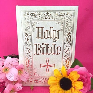 Vintage Rare The New American Bible Saint Joseph Edition Illustrated Catholic - Picture 1 of 12