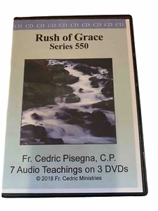 Rush Of Grace Series 550 CD Set 7 Audio Teachings On 3 DVDs Fr. Cedric Pisegna - Picture 1 of 9