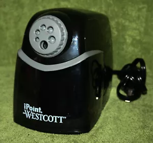 Westcott iPoint Multi-Größe strapazierfähiger Bleistiftspitzer schwarz antihaft ACM16681 - Bild 1 von 3