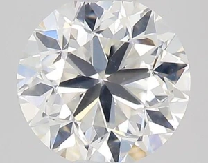 Real Lustrous Natural Diamond GIA Certified Loose Brilliant Round 0.30 Ct 4 mm - Picture 1 of 8