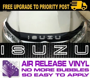 for ISUZU D-Max DMAX BONNET PROTECTOR DECAL Sticker 400mm - Picture 1 of 6