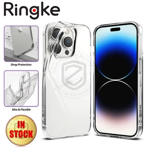 iPhone 14 Pro Max Plus Case Ringke AIR Soft Crystal Clear Slim Cover for Apple - Picture 1 of 14