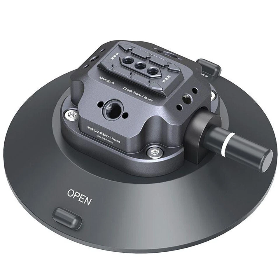 For Camera 360° Car Windscreen Dashboard Stand Suction Cup Mount Bracket Black - Image 1 of 4