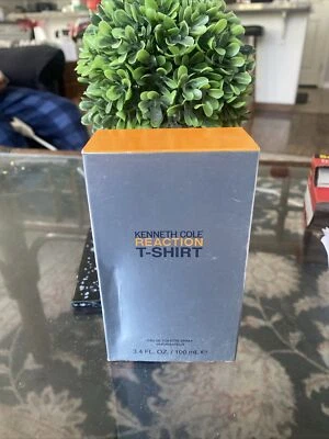 CAMISETA REACTION DE KENNETH COLE 3,4 OZ EAU DE TOILETTE EDT SPRAY NUEVA EN CAJA Foto 1 de 2
