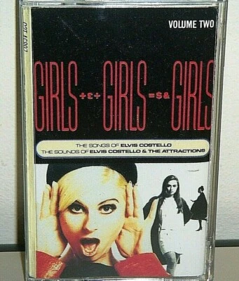 ELVIS COSTELLO GIRLS GIRLS GIRLS VOLUME TWO CASSETTE TAPE - Image 1 of 3