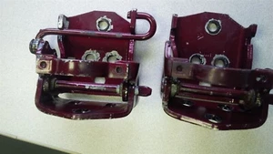 84-96 Corvette C4 Left Side Driver Door Hinge SET Upper and Lower RANDOM COLOR - Picture 1 of 3