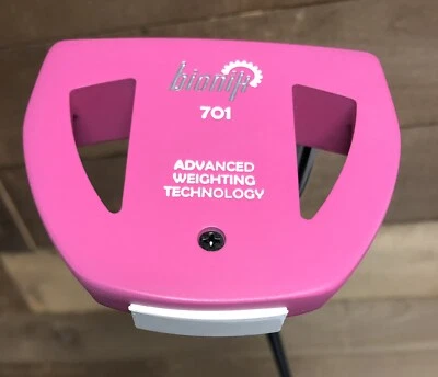 USED Bionik 701 Pink Lady Golf Putter Right Handed Mallet Style 33 INCH 117-SGTW - Image 1 of 4