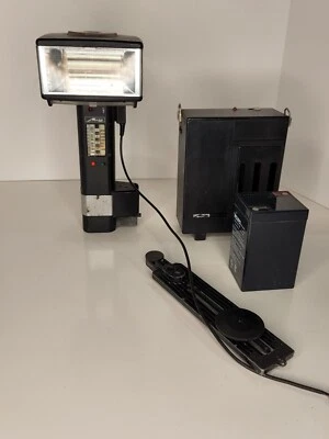 Metz Mecablitz 60 CT-1 Flash System Kit Untested  as parts or repair - Image 1 of 4