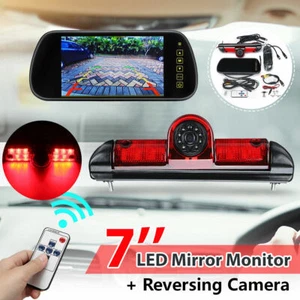 Kit Telecamera Retromarcia Monitor e Luce Freno Posteriore 7" per Fiat Ducato Citroen Relè - Foto 1 di 12