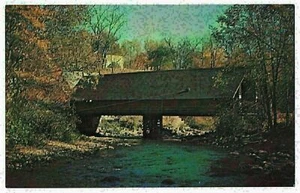 Puente cubierto The Old Shaker, Enfield, Vermont - Imagen 1 de 2