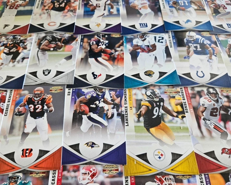 Panini Gridiron Gear 2011 fútbol americano tú eliges ver escaneos Foto 1 de 1