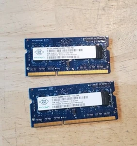 Nanya 4GB (2GB X 2) 1Rx8 PC3-12800S DDR3 1600MHz SO-DIMM Laptop RAM - Picture 1 of 1