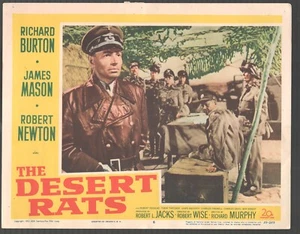 Desert Rats 11"x14" Lobby Card #6 James Mason - Picture 1 of 1