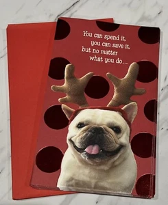 Christmas Card, Money Holder (6 Pack) “ You Can Spend It, You Can Save It  …” - Picture 1 of 2