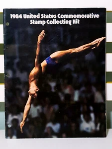 ¡Kit de colección de estampillas conmemorativas de Estados Unidos 1984! Libro del Servicio Postal de Estados Unidos - Imagen 1 de 2