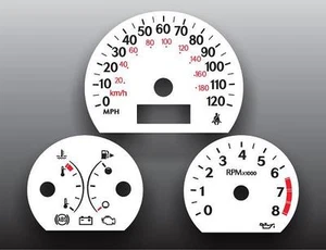 White Face Gauges for 2003-2004 Saturn Ion - Picture 1 of 4