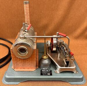 Vintage 1960’s JENSEN No. 25 Electric STEAM ENGINE Toy ~ LOOK! ~ Jenson MFG CO