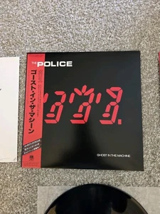 The Police Ghost In The Machine Japan LP OBI Vinyl Record Very RARE Pressing - Picture 1 of 12