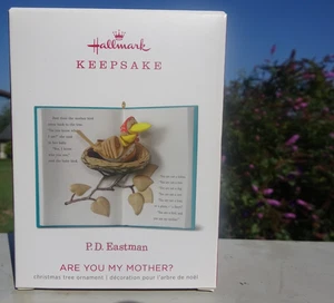 Hallmark Keepsake Ornament P.D. Eastman ¿ERES MI MADRE? Bird in Nest 2018 - Imagen 1 de 6