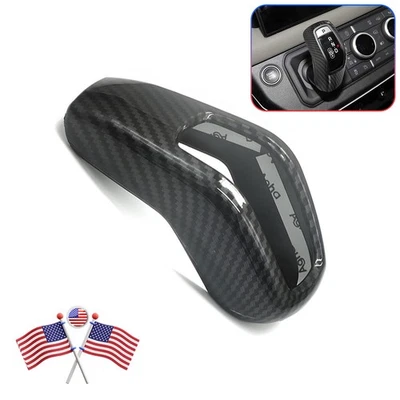 Black Gear Shift Knob Cover Trim For Land Rover Range Rover Sport 2014-2017 1pc - Изображение 1 из 4