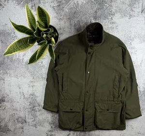 Men’s Barbour T1 Berwick Endurance JKT Medium Vintage Zip Olive Jacket Coat - Picture 1 of 11