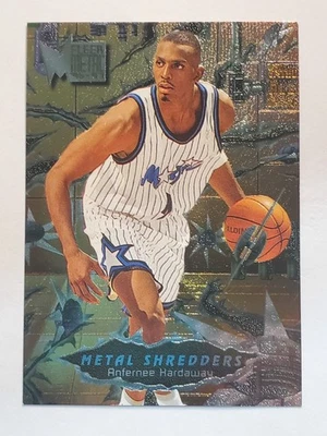 1996-97 Metal #239 Anfernee Hardaway MS ~ Orlando Magic METAL SHREDDERS - Image 1 of 2