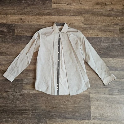 Платье-рубашка Kenneth Cole Reaction Slim-Fit Dry-Tek размер 15 1/2-34/35 - Изображение 1 из 3