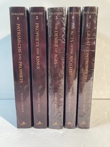 Conflict of the Ages Series 1-5, by Ellen G White Hardcover - Foto 1 di 19