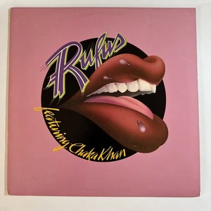 Rufus Featuring Chaka Khan 1975 With Poster Vinyl LP VG+/VG+ - Picture 1 of 5