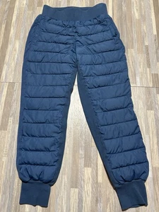 Fabletics Aspen Puffer Jogger Seitentaschen Gummibund Nova Blue Größe Small - Bild 1 von 6
