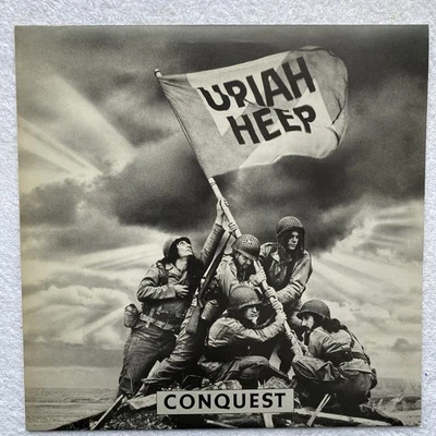 URIAH HEEP  Conquest  12ins. Vinyl LP. UK 1980 Bronze. BRONX / BRON 524. NM. EX. Foto 1 de 4