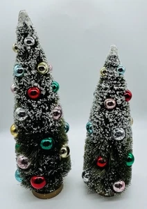 Cepillo para botellas árboles de Navidad. Usado - Imagen 1 de 6