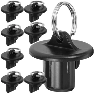 8 Pcs Windproof Rope Buckle Temporary Blackout Blinds Bungee Cord Ends - Picture 1 of 12