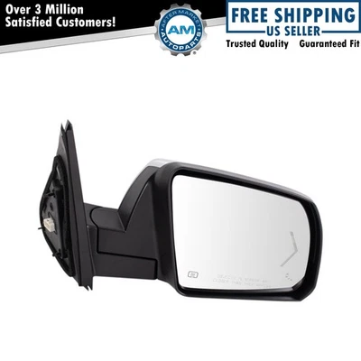 Espejo retrovisor cromado de señal de calor plegable eléctrico lado derecho del pasajero para Toyota Sequoia Foto 1 de 4