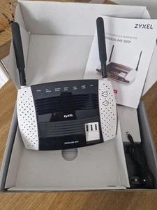 Zyxel Speedlink 5501 DSL-Router Telekom Businessrouter All-IP ISDN-fähig 24M - Bild 1 von 8