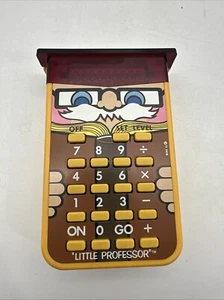 Vintage Little Professor Texas Instruments Math Quiz Calculator 1978 Untested - Picture 1 of 2