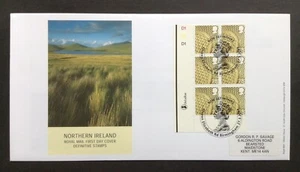 GB 2007 6x78p N. Irlanda País Definitivo Bloque de cilindros en cubierta de primer día - Imagen 1 de 2