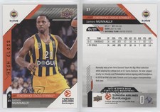 2017-18 Upper Deck Euroleague High Gloss /20 James Nunnally #21
