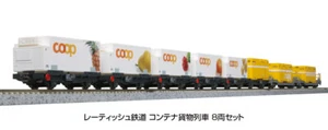 N gauge KATO 10-1731 Swiss RhB Wagon Set (8) VI 1:150 scale - UK stock - Picture 1 of 1