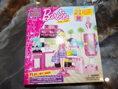 Mega Bloks Barbie Fashion Stand # 80211 NEW  - Imagem 1 de 3